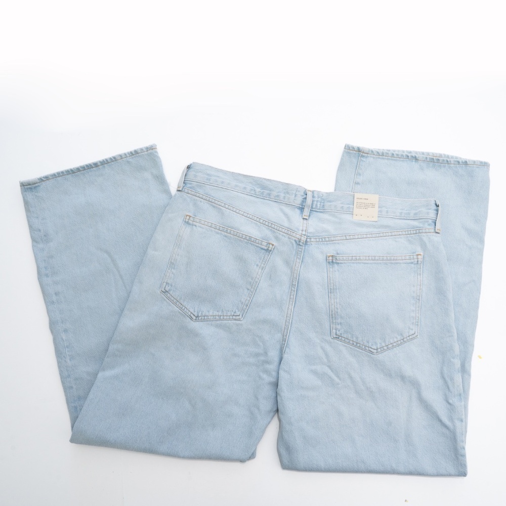Agolde - Organic Cotton Fusion High‎ Waist Wide Leg Jeans - Picture 4 of 12